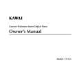 KAWAI CP115 Owners Manual