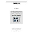 ZANUSSI GKX65TC Owners Manual