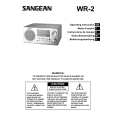 SANGEAN WR-2 Owners Manual