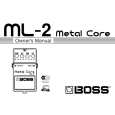 BOSS ML-2 Owners Manual