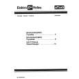 ELEKTRO HELIOS FG321-TFF Owners Manual