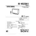 SONY KVW32SN11 Instrukcja Serwisowa