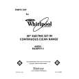 WHIRLPOOL RS630PXV2 Catálogo de piezas