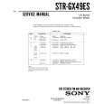 SONY STR-GX49ES Service Manual
