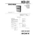 SONY HCDLS1 Service Manual