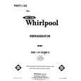 WHIRLPOOL EHD191XKWR0 Parts Catalog