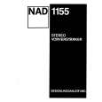 NAD 1155 Owners Manual