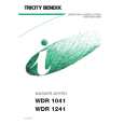 TRICITY BENDIX WDR1041W Instrukcja Obsługi