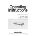 PANASONIC AGSW100 Owners Manual