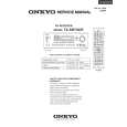 ONKYO TXSR702E Service Manual