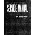 YAMAHA CA500 Service Manual