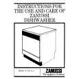 ZANUSSI DW41/A Owners Manual
