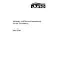 JUNO-ELECTROLUX JDU3230MF Owners Manual
