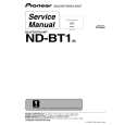 PIONEER ND-BT1/E5 Service Manual