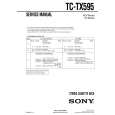 SONY TCTX595 Manual de Servicio