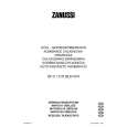 ZANUSSI ZK 21/6 R Owners Manual