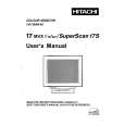 HITACHI CM1786MAD Owners Manual