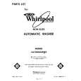 WHIRLPOOL LA7800XMW0 Parts Catalog