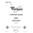 WHIRLPOOL CA2762XSW5 Parts Catalog