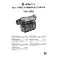 HITACHI VM-E25E Owners Manual