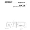 SHURE PSM200 Instrukcja Obsługi