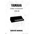 YAMAHA CS15 Instrukcja Serwisowa