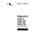NAKAMICHI CDP2 Service Manual