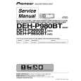 PIONEER DEH-P9800BTXN Service Manual