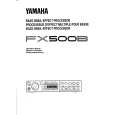 YAMAHA FX500B Instrukcja Obsługi