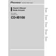 PIONEER CD-IB100/XM/E Manual de Usuario