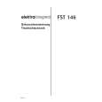 ELEKTRA BREGENZ FST146 Owners Manual