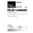 PIONEER CLD-V2600 Instrukcja Serwisowa