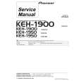 PIONEER KEH-1900X1IN Service Manual