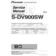 PIONEER S-DV900SW/DAXJI Instrukcja Serwisowa
