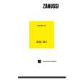 ZANUSSI ZHC610X Owners Manual