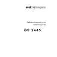ELEKTRA BREGENZ GI2445C Owners Manual