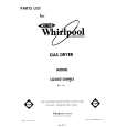WHIRLPOOL LG3001XMW2 Katalog Części