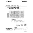 JVC UX-Z75MD Owners Manual