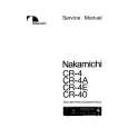 NAKAMICHI CR4/A/E Service Manual
