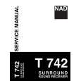 NAD T742 Instrukcja Serwisowa