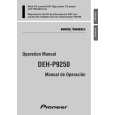 PIONEER DEH-P9250/ES Owners Manual