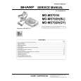 SHARP MDMT702HGY Instrukcja Serwisowa