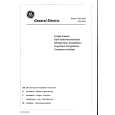 GENERAL ELECTRIC TEG14ZEY Owners Manual