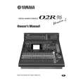 YAMAHA 02R96 Version 2 Owners Manual