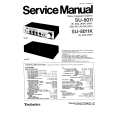 TECHNICS SU-8011 Service Manual