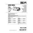 SONY DSC-P1 Owners Manual