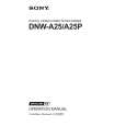 SONY DNW-A25P Instrukcja Obsługi