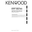 KENWOOD KRF-V8070D Manual de Usuario