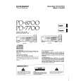 PIONEER PD7700 Owners Manual
