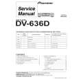 PIONEER DV-636D/WV Manual de Servicio